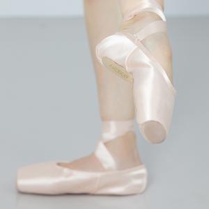 sansha 法国三沙专业芭蕾舞足尖鞋FRD4.0 贴皮头缎面皮底硬芭舞蹈